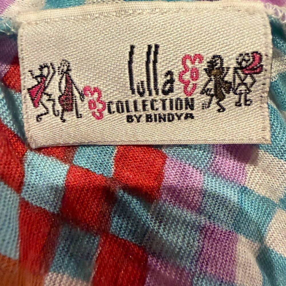 Colorful Geometric Pattern Scarf - Picture 2 of 4